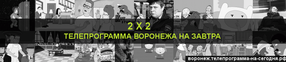 Телепрограмма на завтра канала 2 х 2, Воронеж