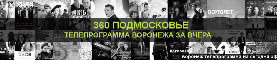 Телепрограмма за вчера канала 360 Подмосковье, Воронеж