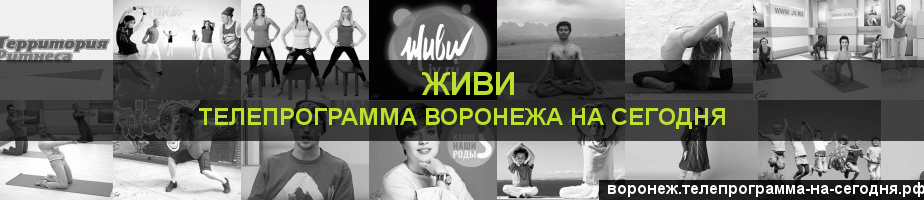 Телепрограмма на сегодня канала Живи, Воронеж